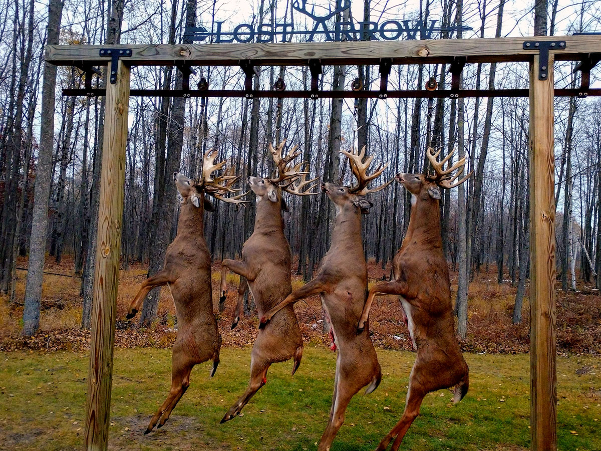 Lost Arrow Ranch Michigan Michigan Trophy Whitetail Deer Hunting
